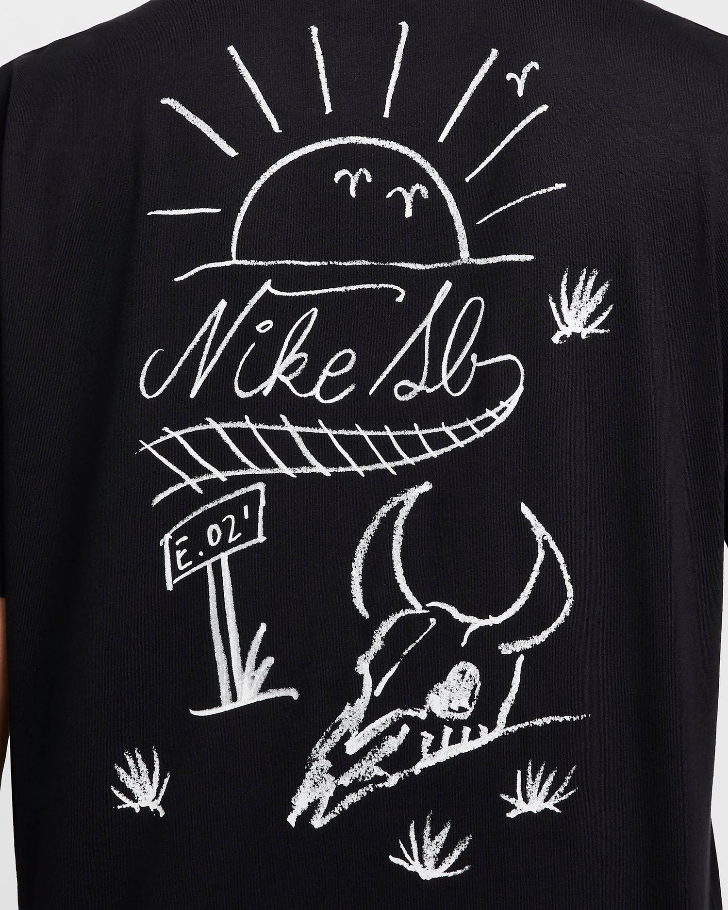 Nike SB Max 90 Train Moniker Skate Black S/s Shirt