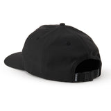 Seager Uphill Tech Black Strapback Hat