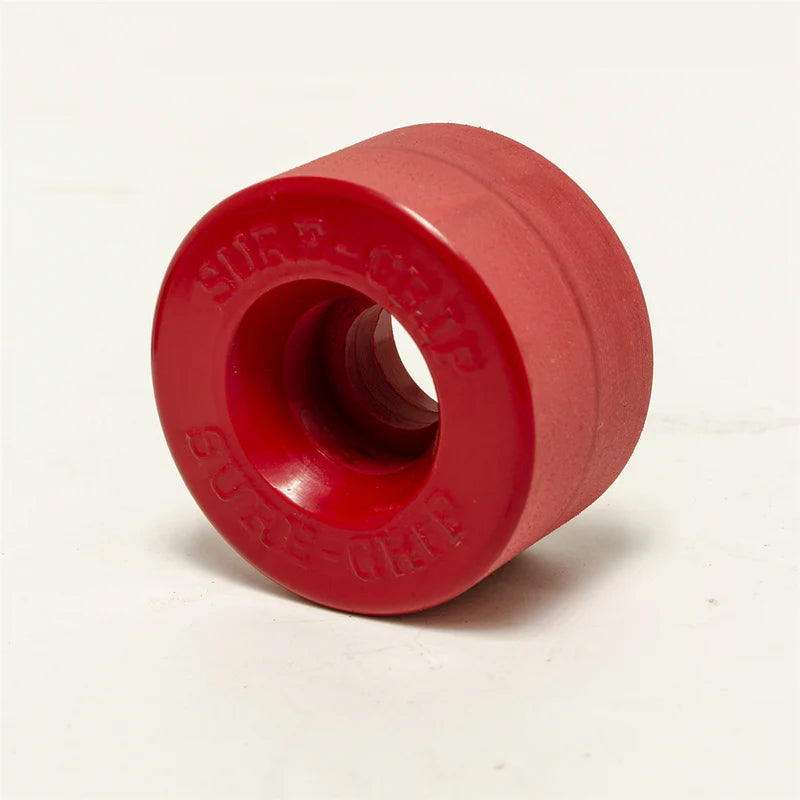 Sure-Grip Velvet 55mm (Set of 8) Red Roller Skate Wheels