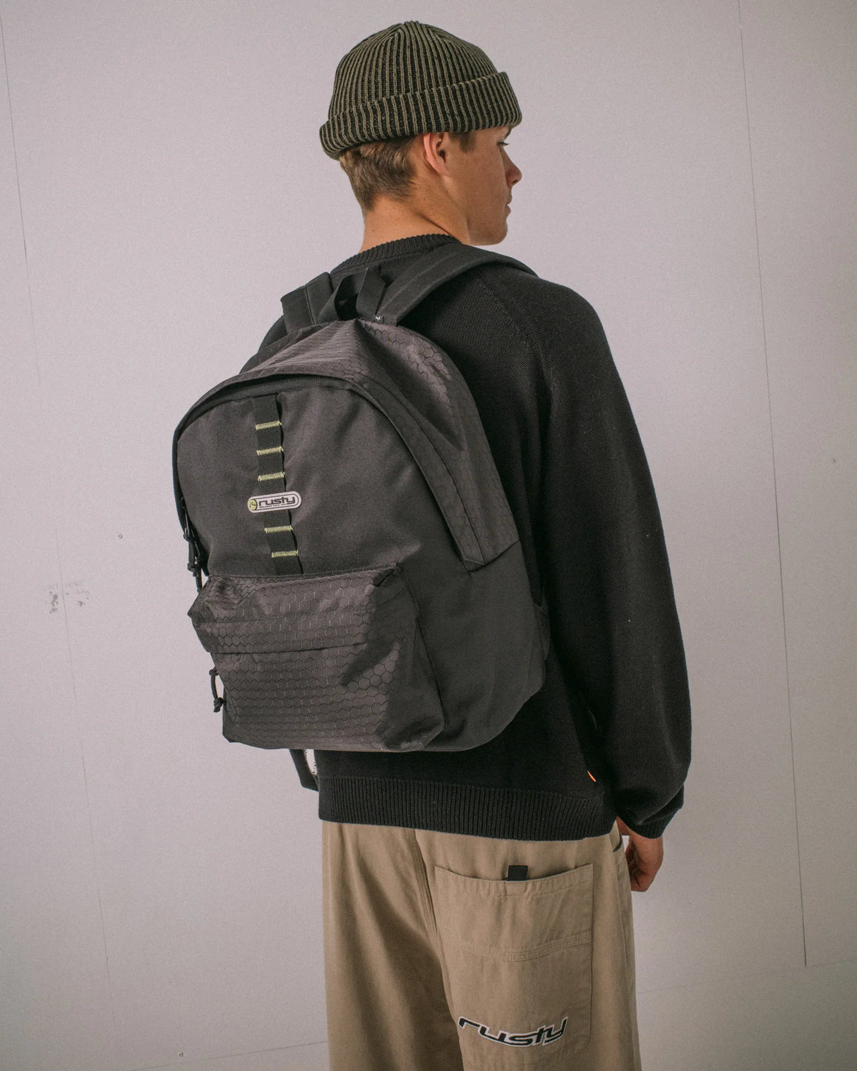 Rusty Voltage Black / Sulphur Backpack