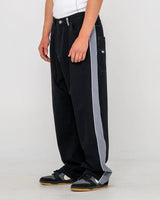 Rusty Flip Daddy Black Taped Pant