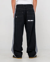 Rusty Flip Daddy Black Taped Pant