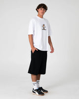 Rusty Shindawg Black Pleated Short