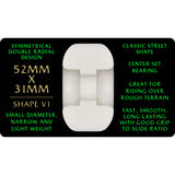 Powell Peralta Dragon Formula Green 88A 52mm x 31mm Off White V1 Skateboard Wheels