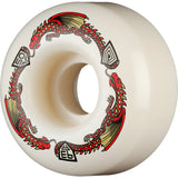 Powell Peralta Dragon Formula Red 93A 50mm x 30mm Off White V1 Skateboard Wheels