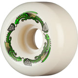 Powell Peralta Dragon Formula Green 88A 56mm x 36mm Off White V6 Skateboard Wheels