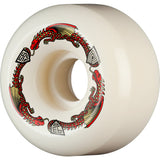Powell Peralta Dragon Formula Red 93A 56mm x 36mm Off White V6 Skateboard Wheels