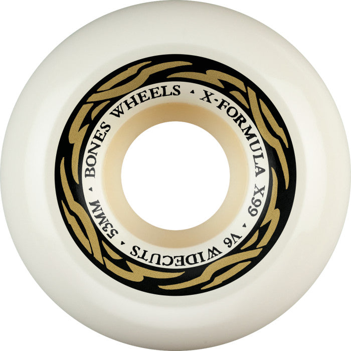 Bones X-Formula V6 Widecuts 99A 53mm Skateboard Wheels