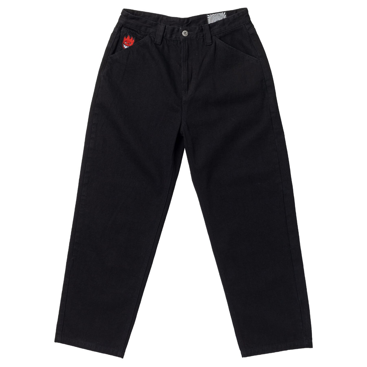 Spitfire Bighead Fill Black Denim Pants