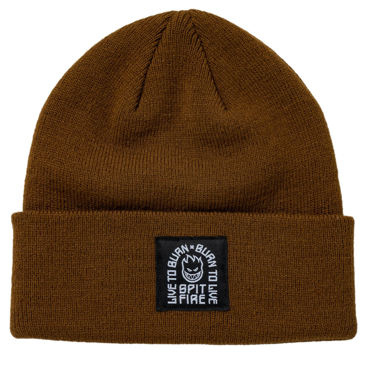 Spitfire Wheels LTB Bighead Arch Brown Cuff Beanie