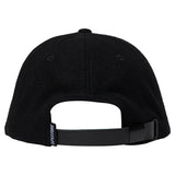 Spitfire Team Bighead Flame Script Black Strapback Hat