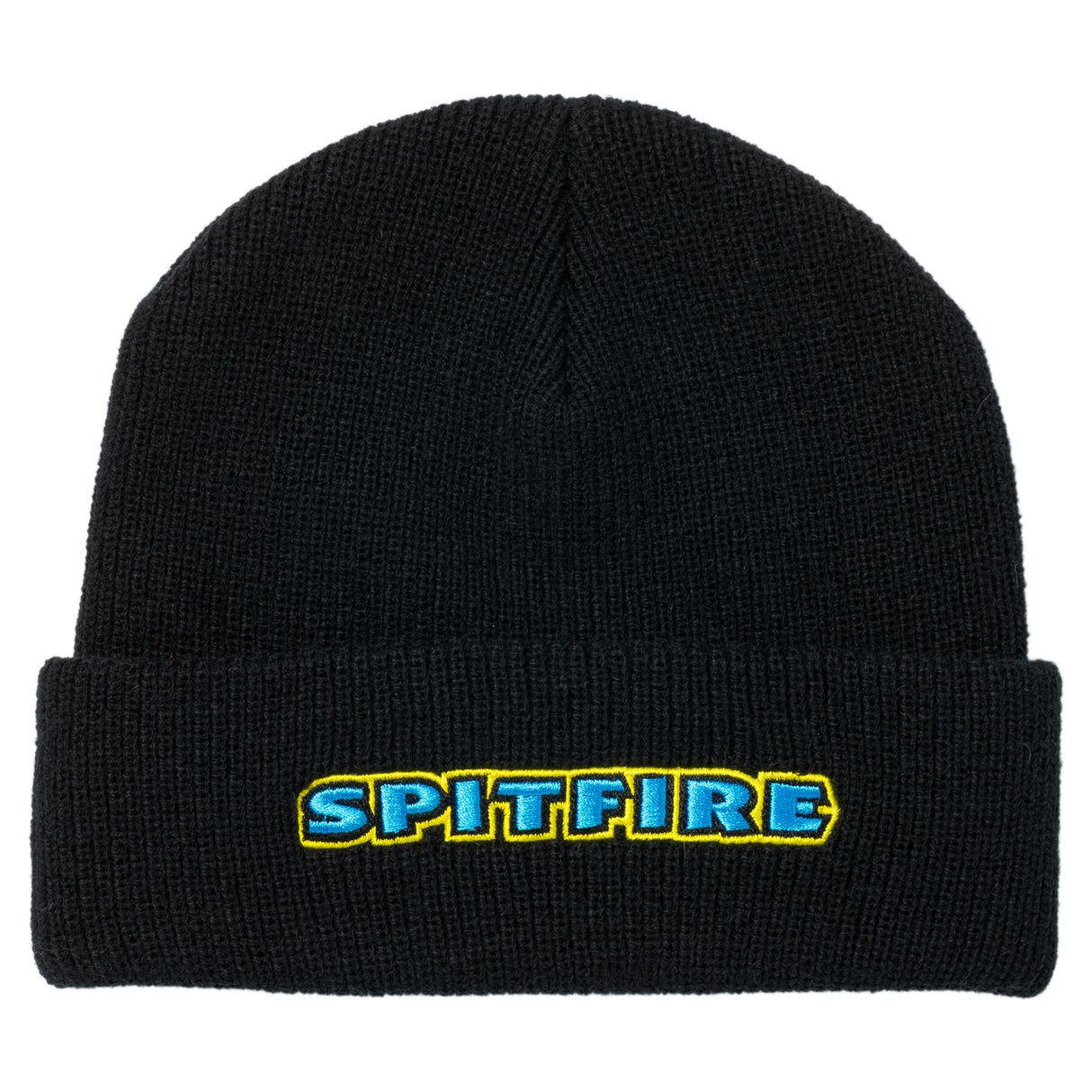 Spitfire Mushroom Bighead Black Blue Beanie
