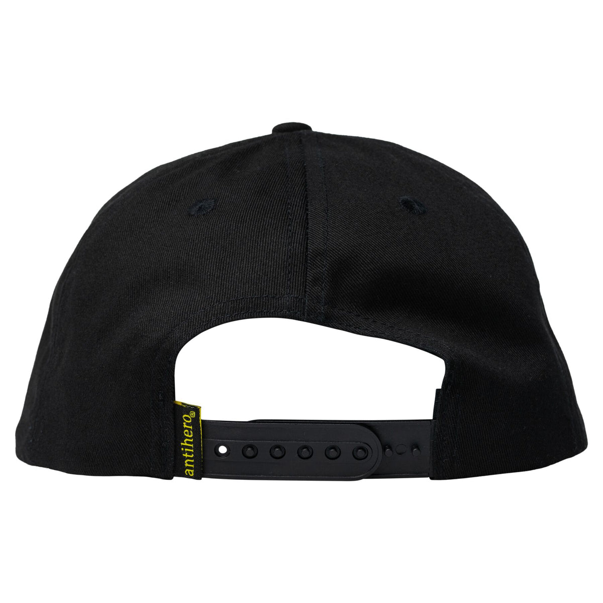 Anti-Hero 18 Black/Yellow/Red Snapback Hat
