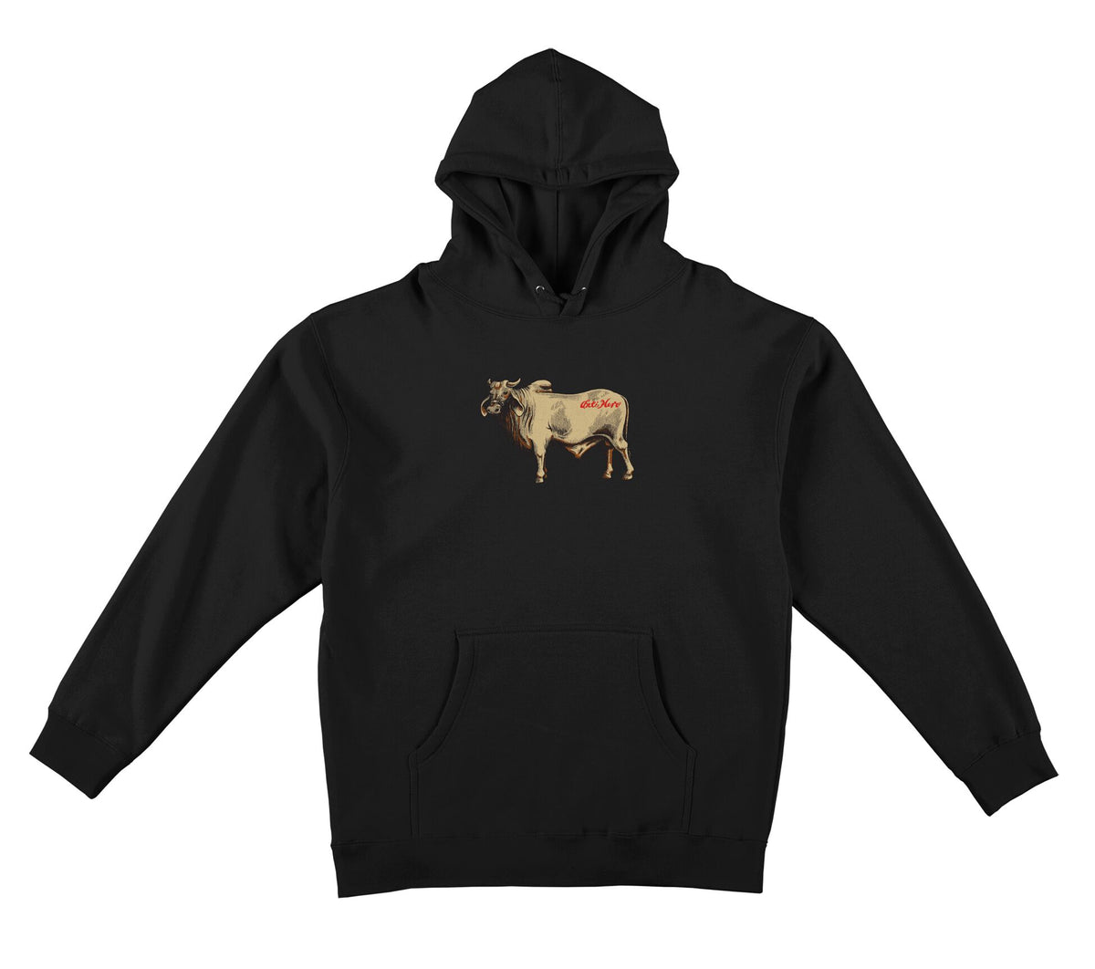 Anti-Hero Cow Black/Multi Hooded Sweatshirt