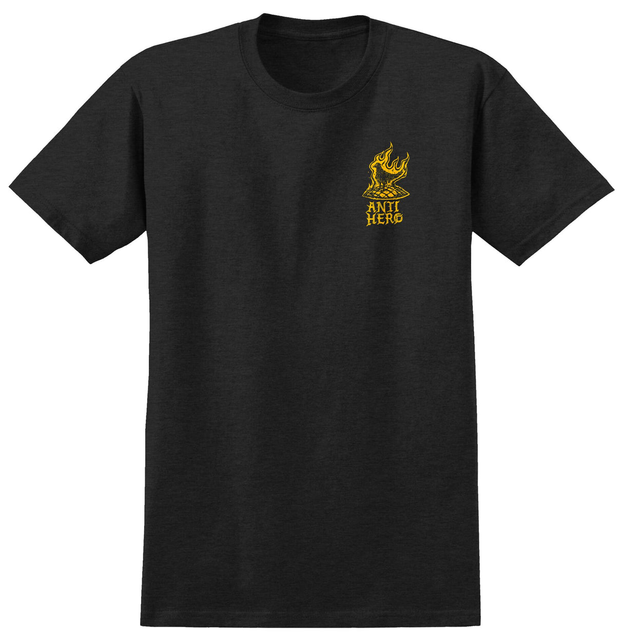 Anti-Hero Fireside Heather Asphalt S/s Shirt