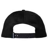 Spitfire Charred Remains Black Snapback Hat