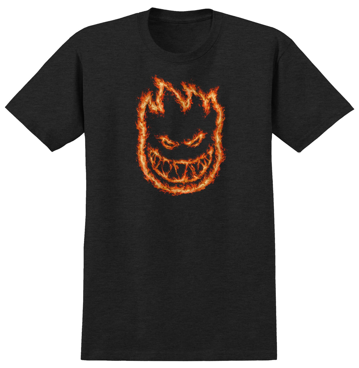 Spitfire Charred Remains Dark Charcoal S/s Shirt