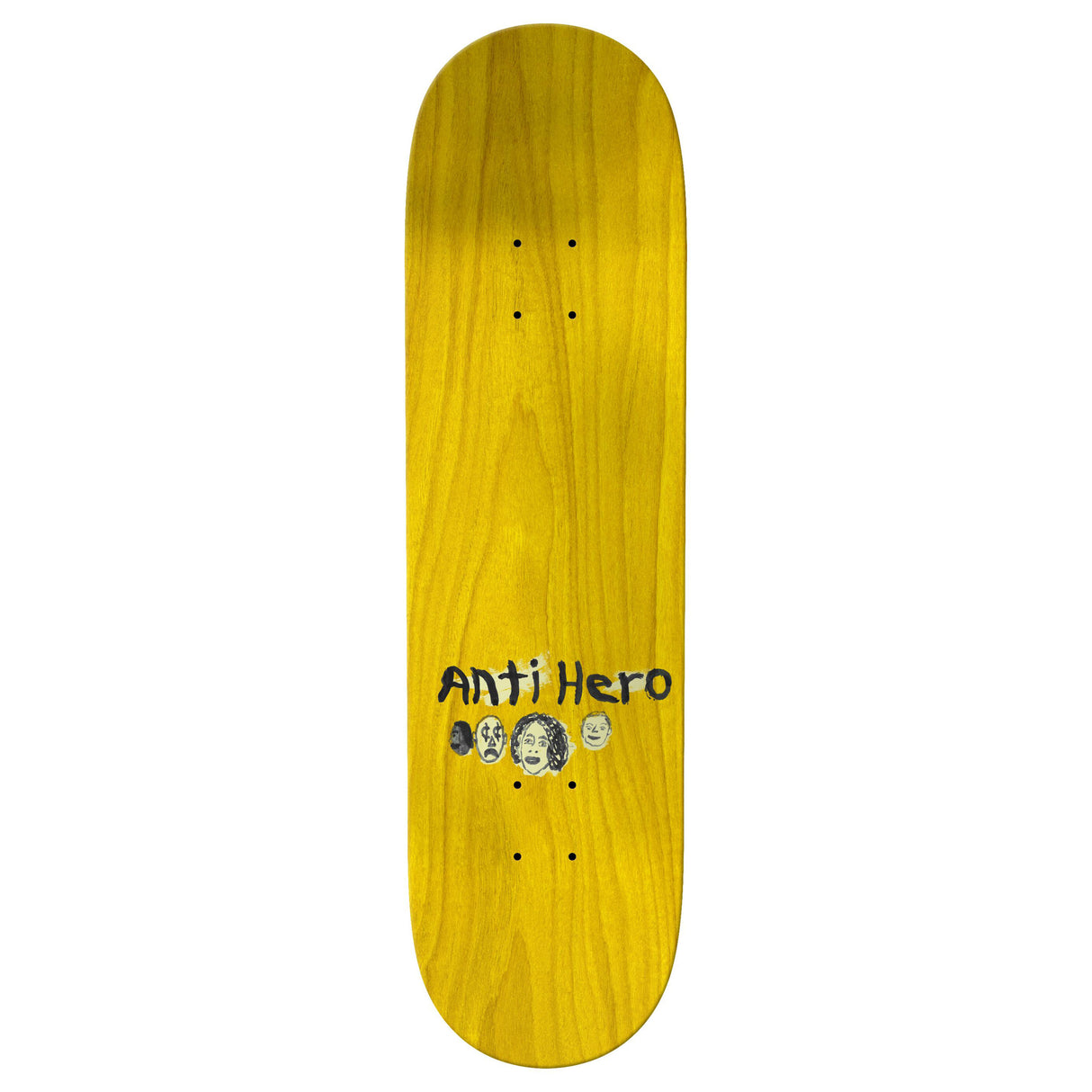 Anti-Hero Daan Expressions 8.28" Blue Skateboard Deck