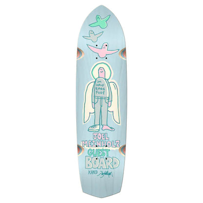 Krooked Joel Meinholz -  Guest Pro - Zig Zagger - 8.62" Lt. Blue Skateboard Deck