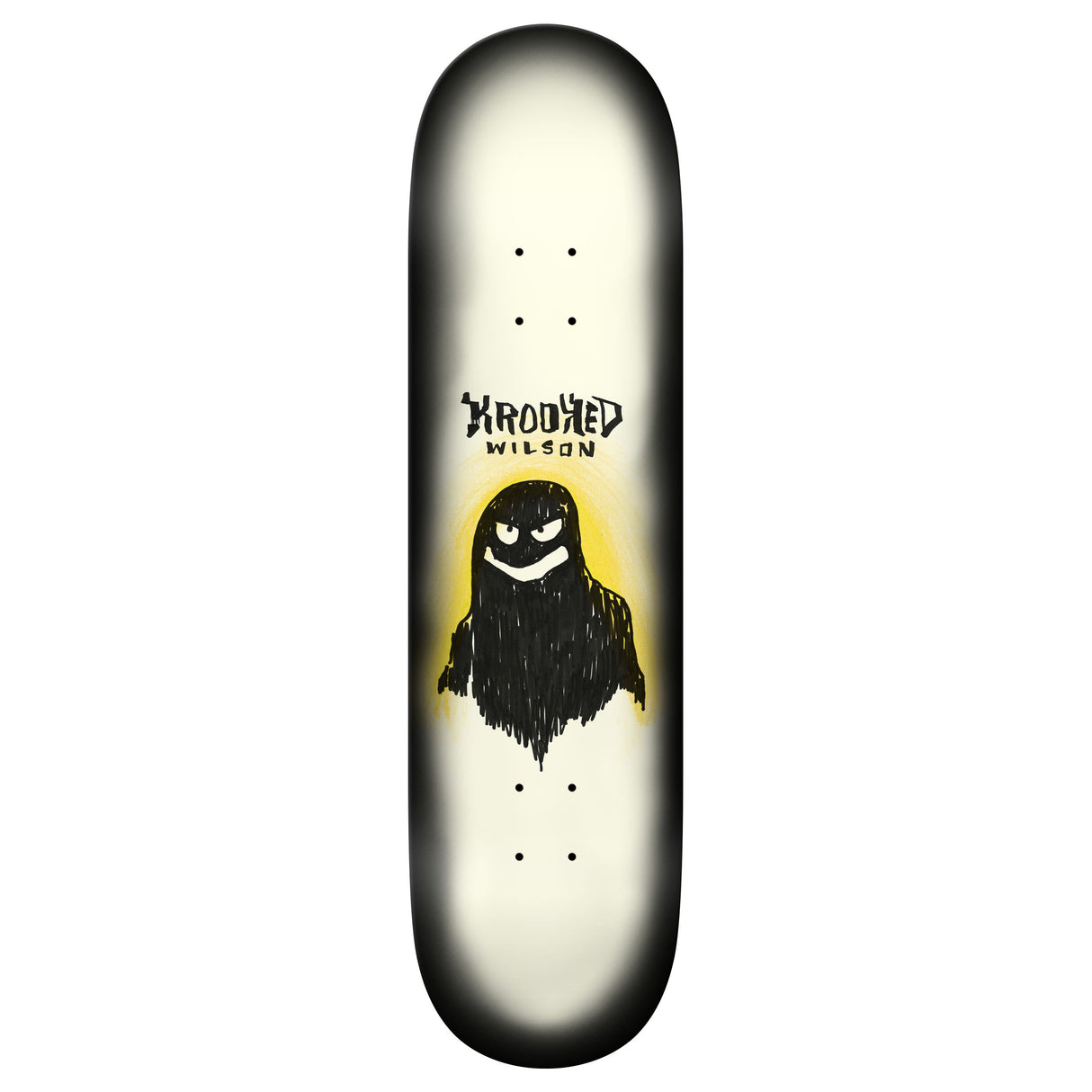 Krooked Wilson Concealed - 8.38"  Skateboard Deck