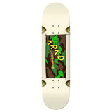 Krooked Kamo (Wheel Wells) 8.5" White Skateboard Deck