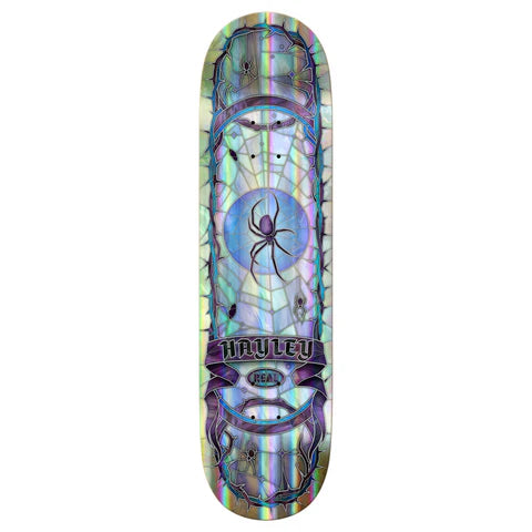 Real Hayley Rainbow Holo Cathedral - 8.06" True Fit Multi Skateboard Deck