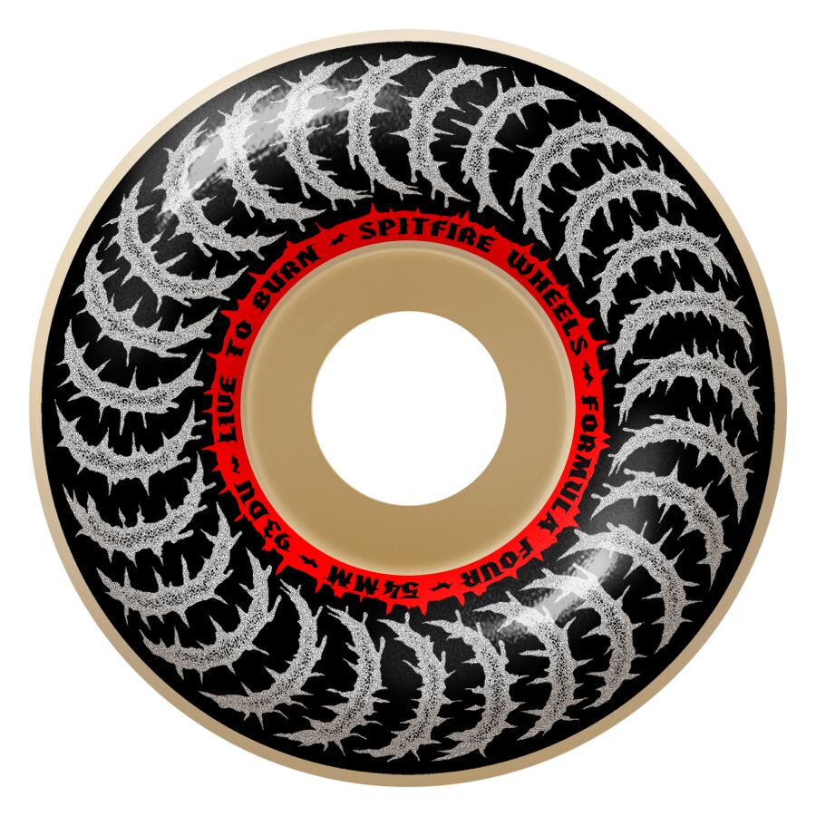 Spitfire F4 93 Deathmask II Classic Natural 54mm Skateboard Wheels