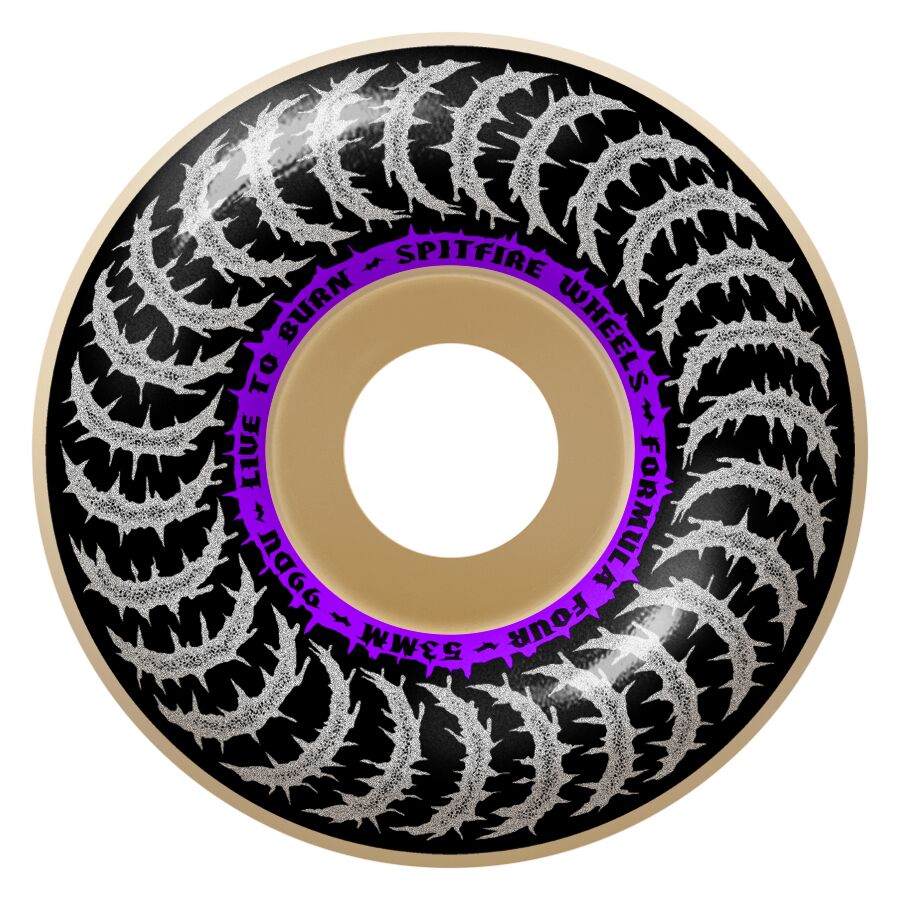 Spitfire F4 99 Deathmask II Classic Natural 53mm Skateboard Wheels