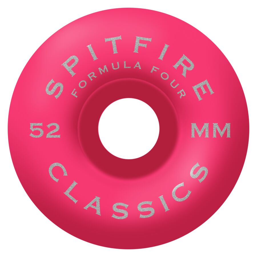 Spitfire F4 99a Floral Classic Pink 52mm Wheels