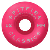 Spitfire F4 99a Floral Classic Pink 52mm Wheels
