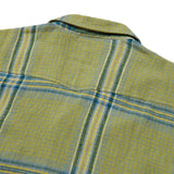 Seager Whippersnapper Moss Grid Plaid S/s Button Up Shirt
