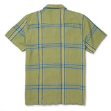 Seager Whippersnapper Moss Grid Plaid S/s Button Up Shirt