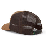 Seager Wilson Waxed Canvas Trucker Tan Snapback Hat
