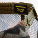 Seager Wingspan Camo/Woodland Trucker Snapback Hat