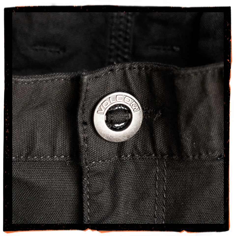 Volcom Caliper II Relaxed Black Work Pant