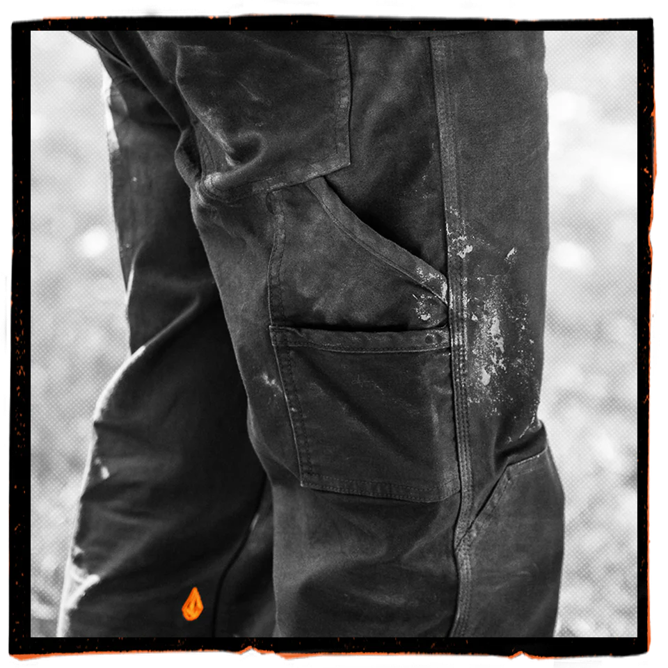 Volcom Caliper II Relaxed Black Work Pant