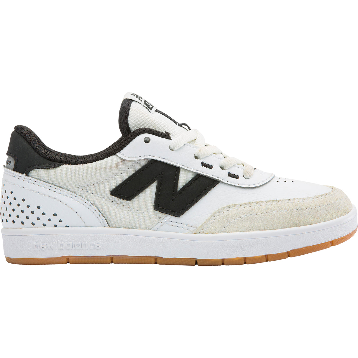 New Balance Numeric 440 V2 Kids White/Black Skate Shoes (Y440SAL)
