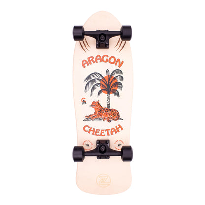 Z-Flex Aragon Cheetah 80's Frog Cruiser Complete Skateboard