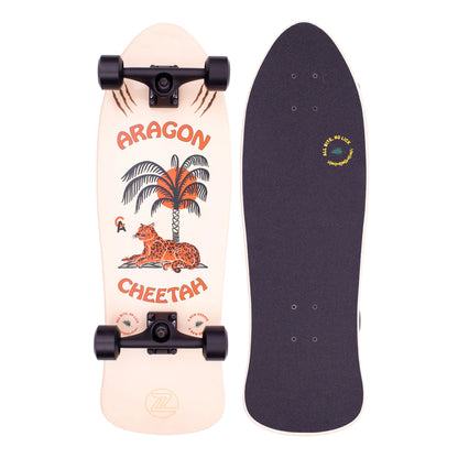 Z-Flex Aragon Cheetah 80's Frog Cruiser Complete Skateboard