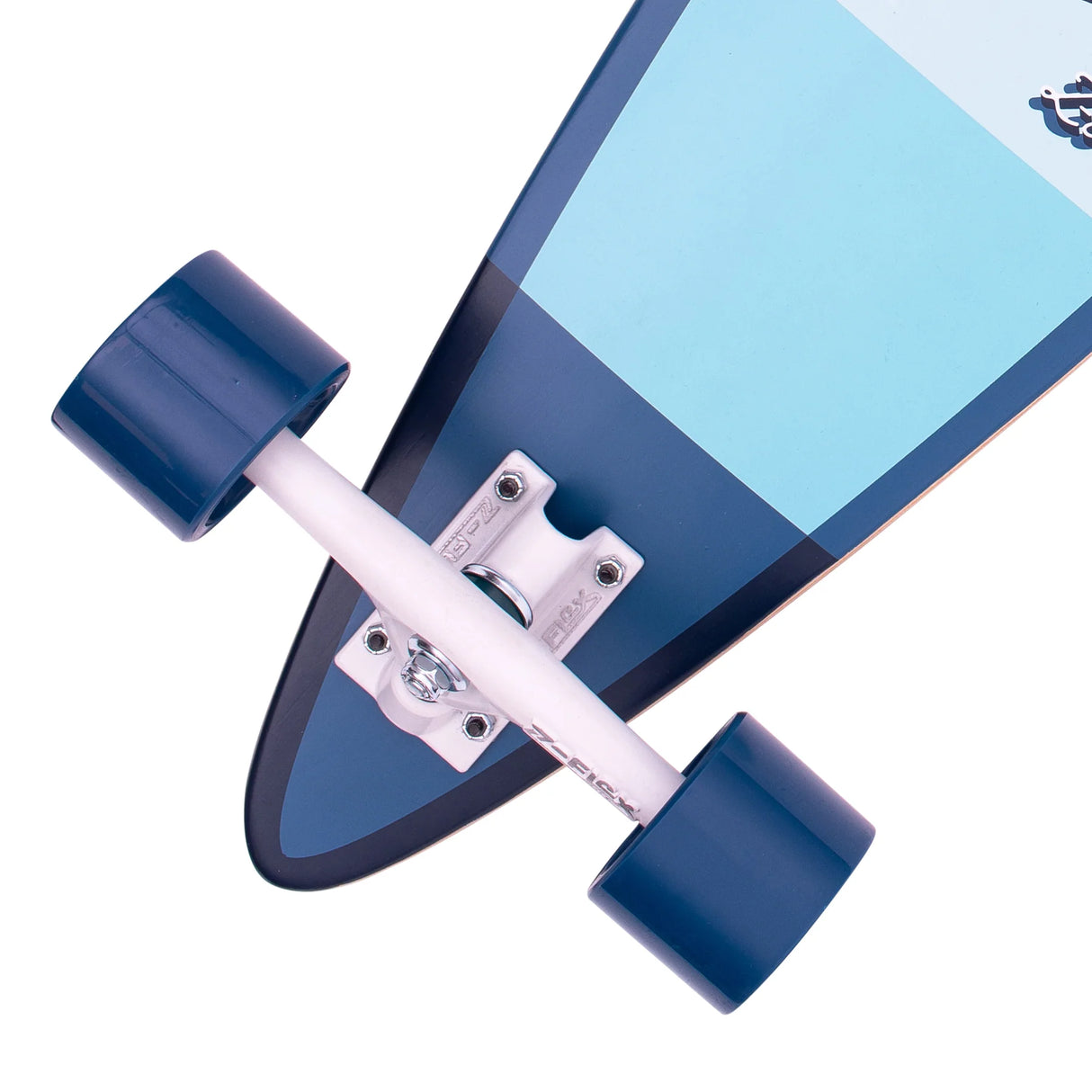 Z-Flex Bamboo Pintail Longboard Complete Skateboard