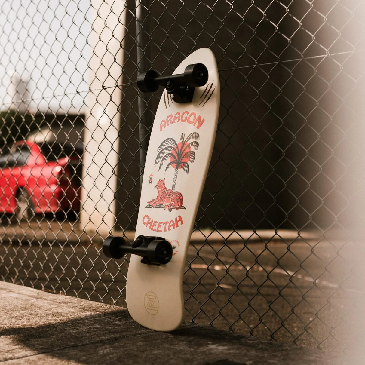 Z-Flex Aragon Cheetah 80's Frog Cruiser Complete Skateboard