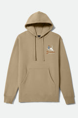 Brixton Barren Sand Hooded Sweatshirt