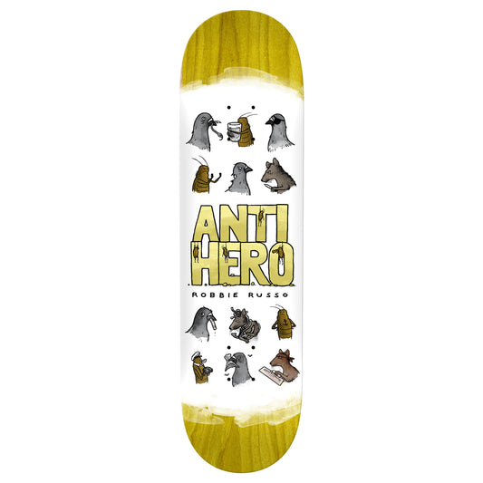 Anti-Hero Russo Usual Suspect 8.25" Assorted Stain Skateboard Deck