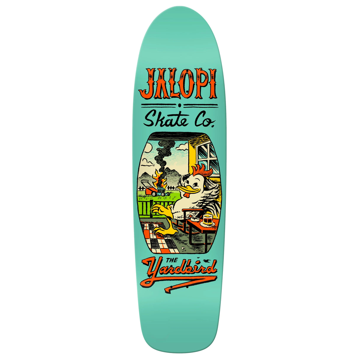 Anti-Hero Jalopi Yardbird 9.81" Shaped Skateboard Deck