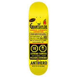 Anti-Hero Grant Taylor Fueled Up 8.38" Skateboard Deck