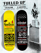 Anti-Hero John Cardiel Fueled Up 8.62" Skateboard Deck