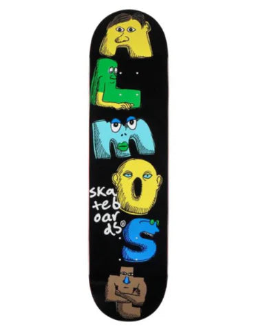 Almost Gang Gang Black 8.0" Skateboard Deck