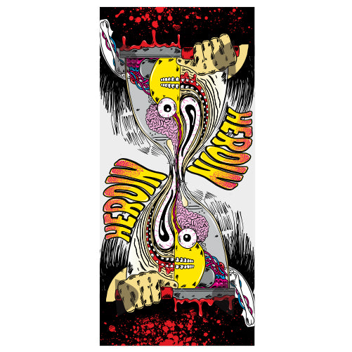 Heroin Anatomy RazorEgg Sticker