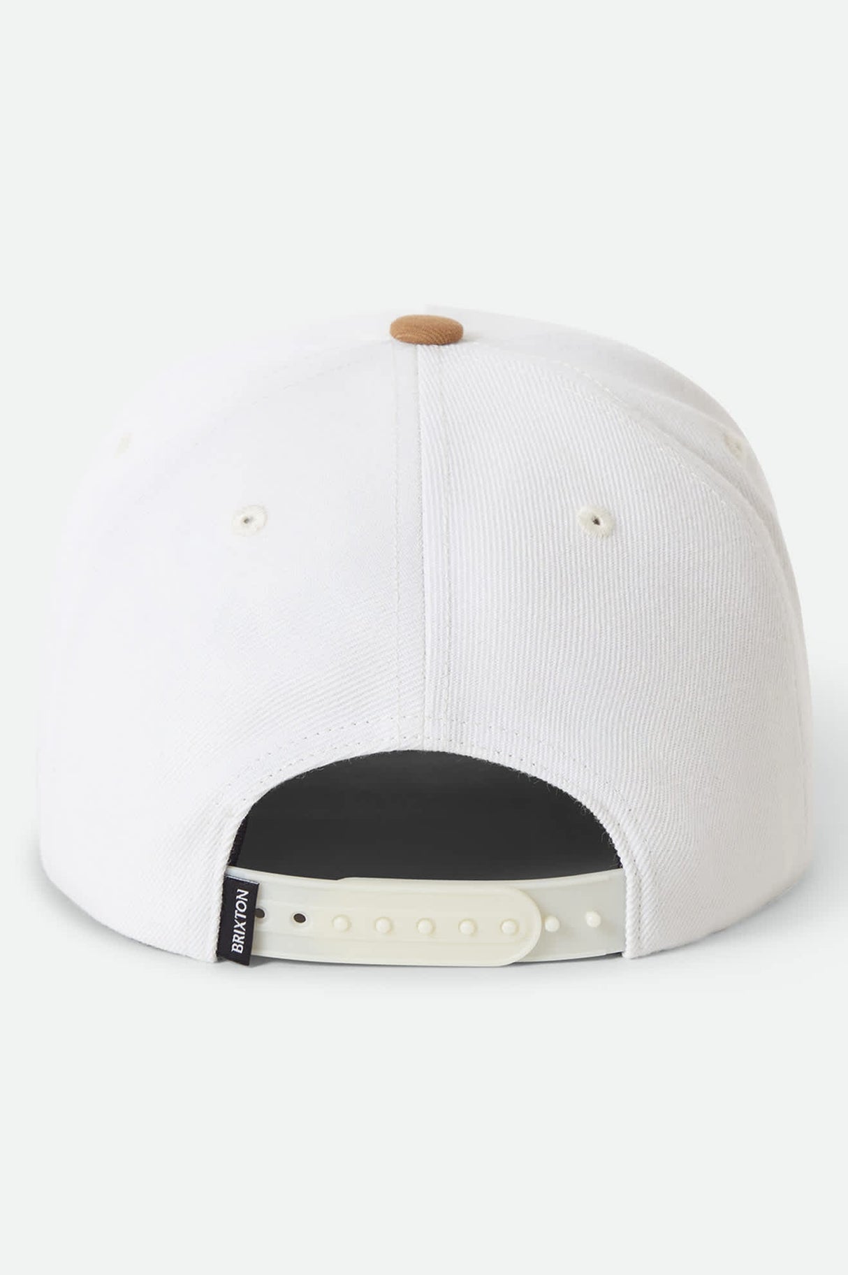 Brixton Linwood OFF White/Copper C Netplus MP Snapback Hat
