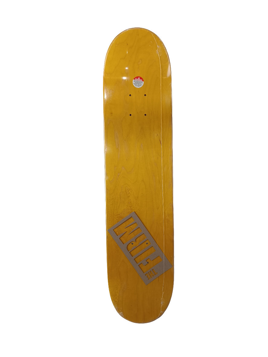 The Firm Matt Beach Eagle Blue Black Grey Size 7.5" Vintage NOS Deck